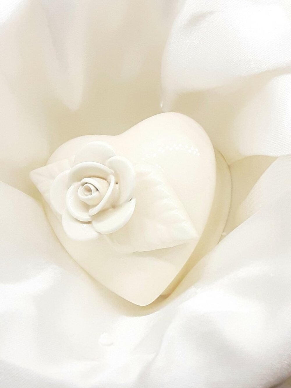 NEW Mud Pie Heart Bridal Cake Topper